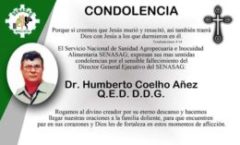 FALLECIMIENTO DR. HUMBERTO COELHO AÑEZ