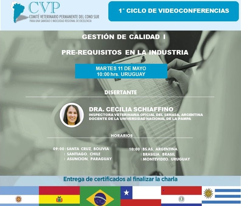 1°CICLO VIDEOCONFERENCIAS CVP