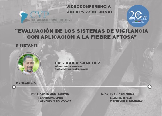 CHARLA: EVALUACIÓN DE LOS SISTEMAS DE VIGILANCIA CON APLICACIÓN EN FIEBRE AFTOSA