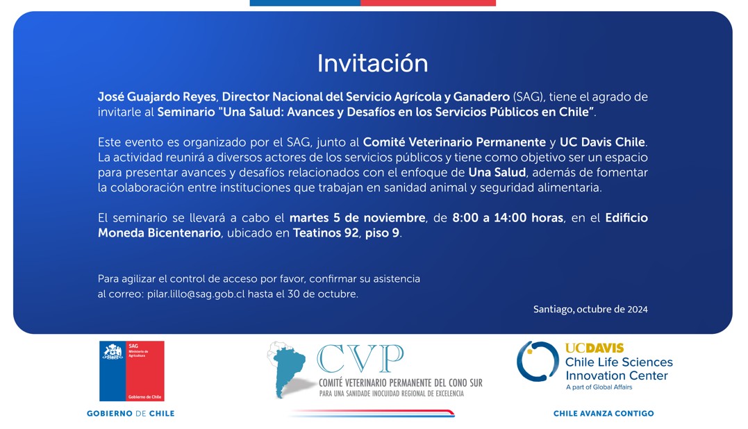 CVP EN SEMINARIO «UNA SALUD: AVANCES Y DESAFÍOS EN LOS SEVICIOS PÚBLICOS DE CHILE»