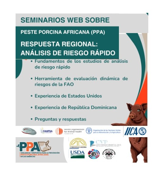 SEMINARIO WEB SOBRE PPA: “Respuesta Regional: Análisis de riesgo rápido”
