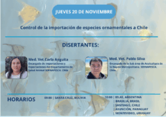 SEMINARIO CVP: "Control de la importación de especies ornamentales a Chile"