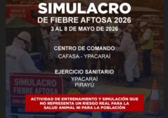 SIMULACRO DE FIEBRE AFTOSA